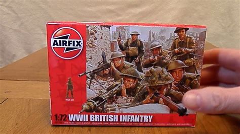 Plastic Soldier Review Airfix 172 British Infantry Youtube