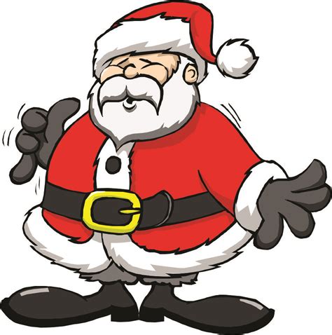 Cartoon Pics Of Santa Clipart Best