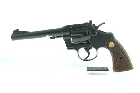 Lot 1956 Colt Officers Model Match 22 Revolver