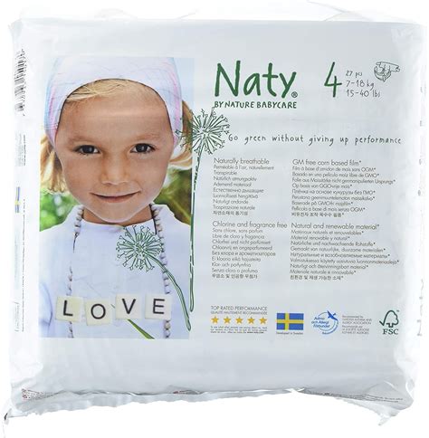 Amazon Nature Babycare Eco Diapers Size 4 108 Count By Naty By