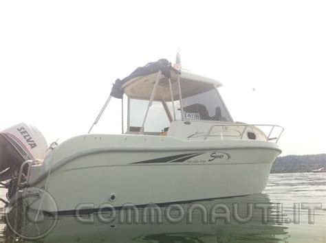 This saver 540 cabin fisher is a practical day fishing boat which provides great shelter and a large cabin space if the weather turns bad. SAVER 540 CABIN FISH NUOVO ACQUISTO E FOTO!! PAG. 4