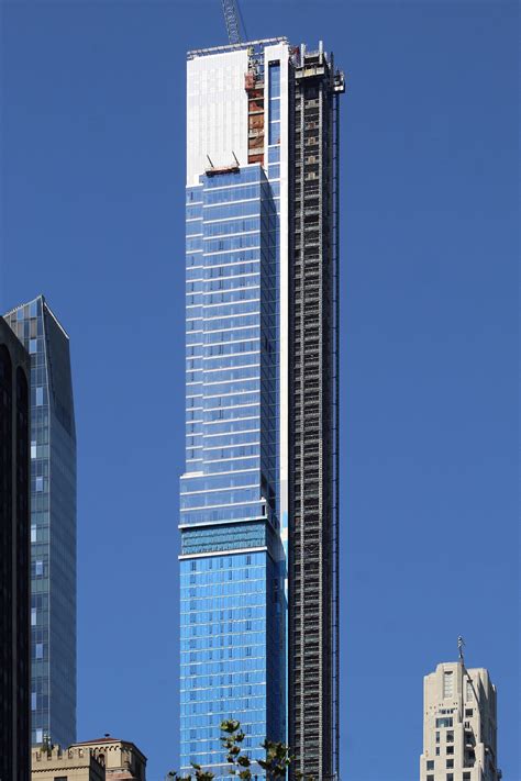 Central park tower, 217 west 57th street, midtown west : Central Park Tower's Construction Crane Begins Disassembly ...