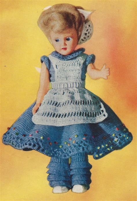 Period costume patterns for doll clothes. Free Crochet Patterns | Page 34