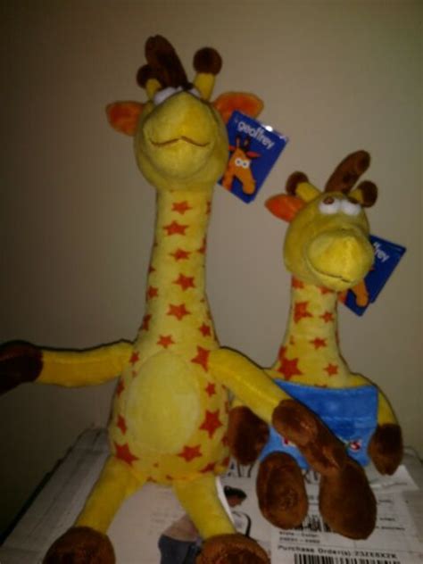 Toys R Us Lot Of 2 Geoffrey Plush Collectible Giraffes Ebay Free