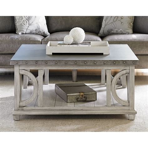 If you have any questions about your purchase or any other product for sale, our customer service representatives are. Lexington Oyster Bay Litchfield Metal Top Coffee Table in ...