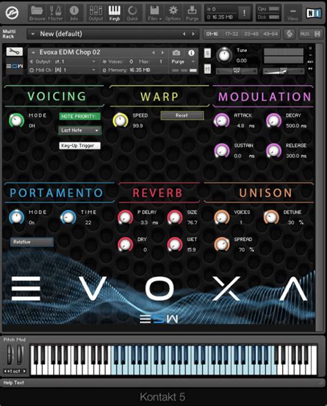 Evoxa Echo Sound Works Kontakt Libraries And Instruments Adsr