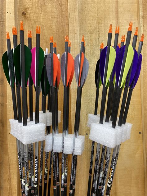 Easton Aftermath Arrows 400 3 Feathers Antler River Archery