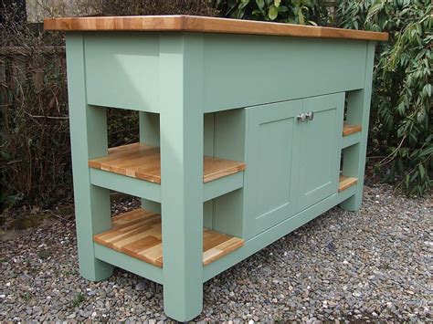 D o you have a freestanding kitchen island? Freestanding Kitchen Island with Deep Side Drawers ...