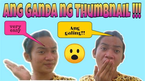 Paano Gumawa Ng Thumbnail Full Tutorial Cris Tv Youtube