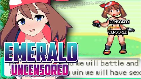 Pokemon Emerald Uncensored New Gba Hack Rom For Adult Players The