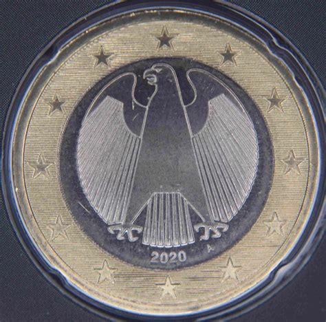 Germany 1 Euro Coin 2020 A Euro Coinstv The Online Eurocoins Catalogue