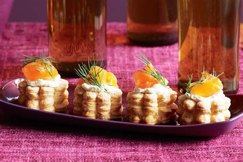 Cream Cheese And Smoked Salmon Mini Vol Au Vents Recipe With Photo