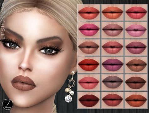 Glitter Lipstick At Trudie55 The Sims 4 Catalog
