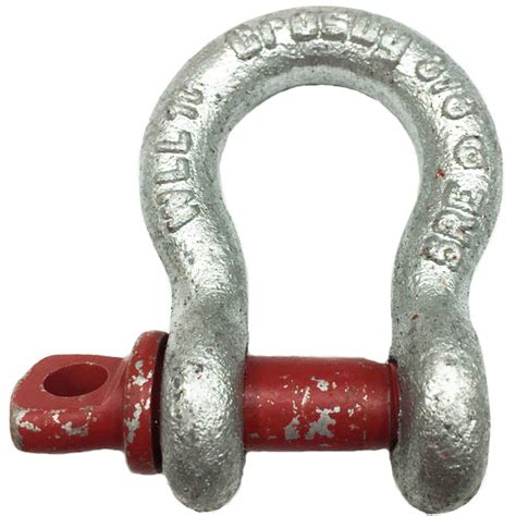 Inch Crosby G Load Rated Screw Pin Anchor Shackles Wesco