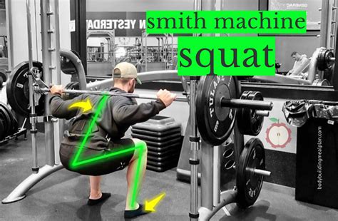 Best Smith Machine Squat Variations For Glutes Quads