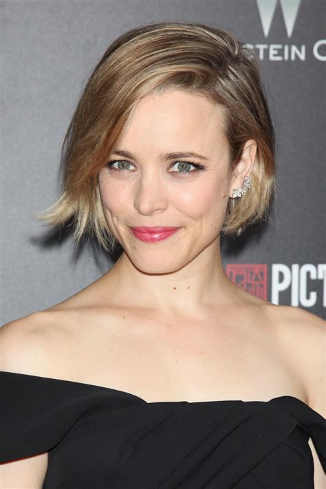 Exclusive See How Rachel Mcadams Prepared For Her Southpaw Role Bob Hairstyles Short Blonde