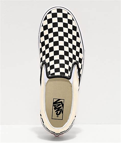 Vans Slip On Black And White Checkered Skate Shoes