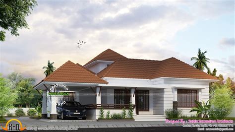 Homes Design Kerala Model 1768 Sq Ft One Floor Home