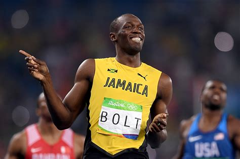 Usain saint leo bolt is a jamaican sprinter. Usain Bolt advances to 200 final with fastest time of the ...