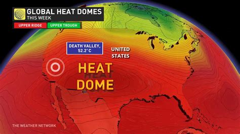 Four Simultaneous Heat Domes Break Major Records Across The Globe The