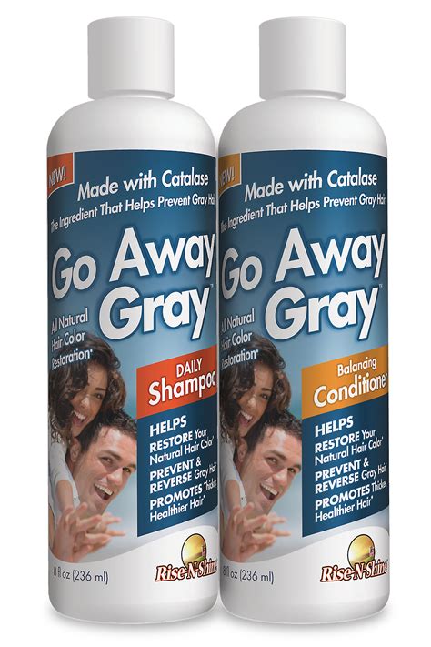 Aveda blue malva is another conditioner for gray hair that helps brighten grey strands and also nourishes hair. Rise N Shine LLC Releases Go Away Gray™ Shampoo and ...