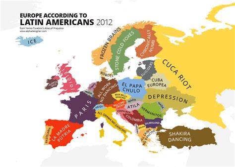This Man Creates the Most Offensive Maps of Stereotypes in the World