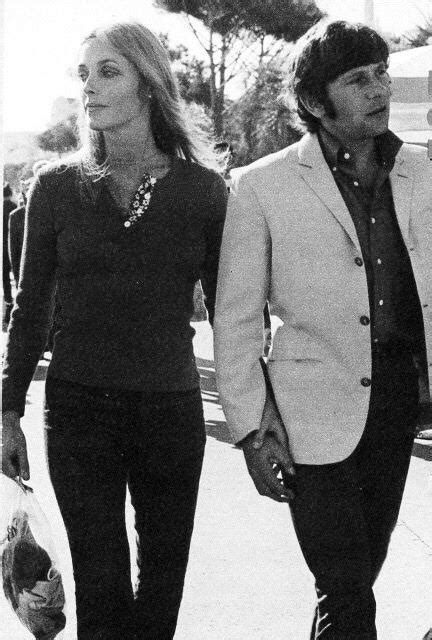 Sharon Tate And Roman Polanski Walking The Streets Of Cannes In May Of