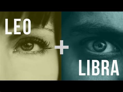 The air starts to stroke the flames of love, and it gives the two of them a lot of heat that is difficult to put out. Leo & Libra: Love Compatibility - YouTube