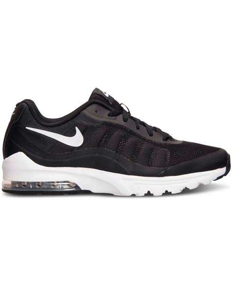 Nike Mens Air Max Invigor Running Sneakers From Finish Line In Black