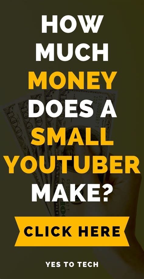 How Much Money Does A Small YouTuber Make? in 2020 ...