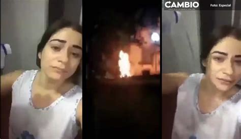 FUERTE VIDEO Mujer se prende fuego culpándose de ser infiel