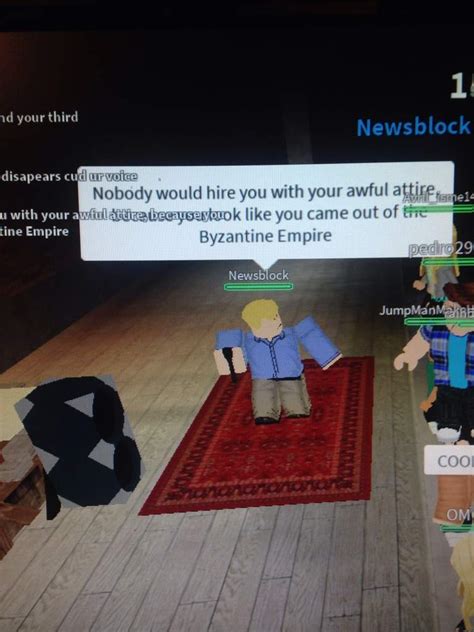 When youre about to roast someone on roblox but then the. Roasting Not Rapping | Roblox Amino