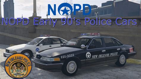Nopd Early 90s Police Cars Crown Vics And Chevy Caprices Youtube