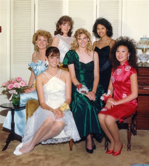 Retro Pop Cult On Tumblr Senior Prom Hotties 1987 By Eileen Mckeagney