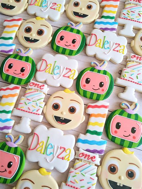 Cocomelon Cookies | Etsy