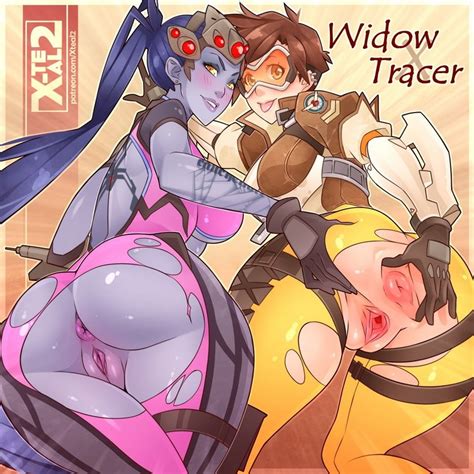Tracer And Widowmaker Overwatch Drawn By X Teal2 Danbooru