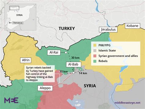 Turkey Urges Air Support For Assault On Is Held Syria Town Middle East Eye