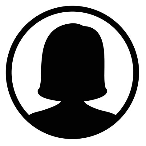 Female Profile Symbol