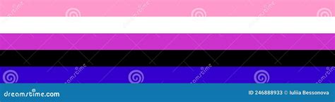 genderfluid pride flag non binary gender lgbt community symbol sexual minorities identity