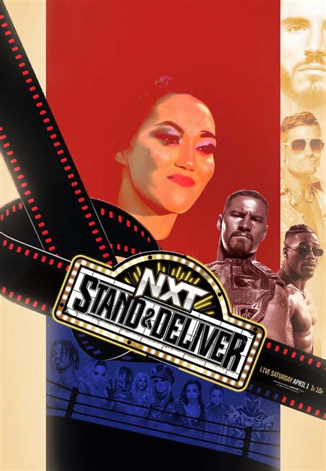 Wwe Nxt Stand And Deliver 2023 Theimaginativehobbyist Posterspy