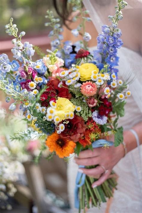 Check spelling or type a new query. 22 Wildflower Wedding Bouquets for Spring Summer Wedding ...