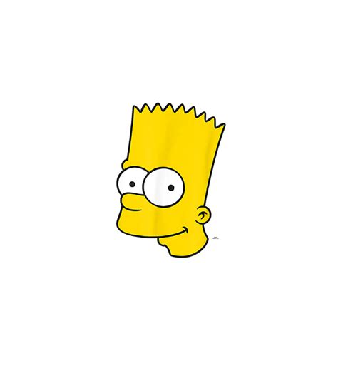 Bart Simpson Face Front