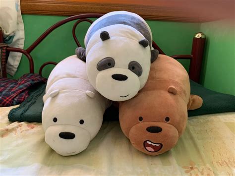 We Bare Bears Miniso Stuffed Toys Hobbies Toys Toys Games On