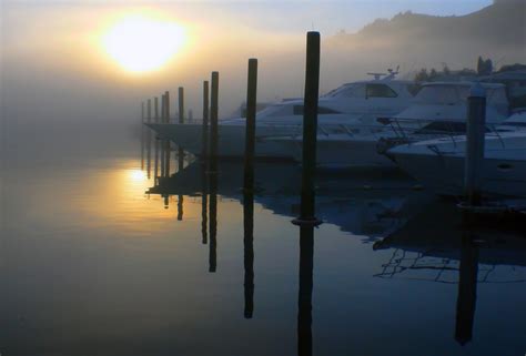 Free Images Sea Ocean Horizon Dock Cloud Sun Fog Sunrise