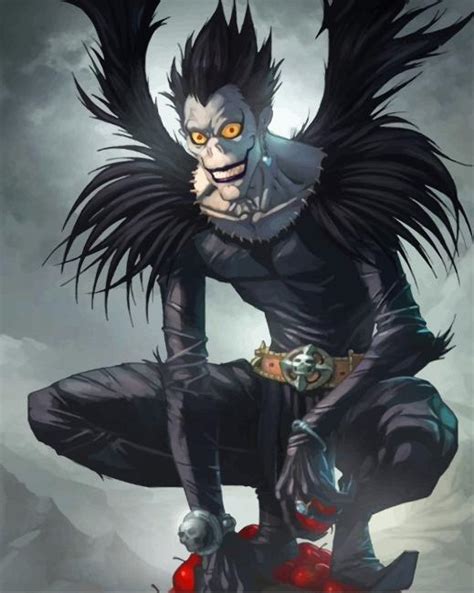 Shinigami Ryuk From Death Note Animes Paint By Numbers Numpaints