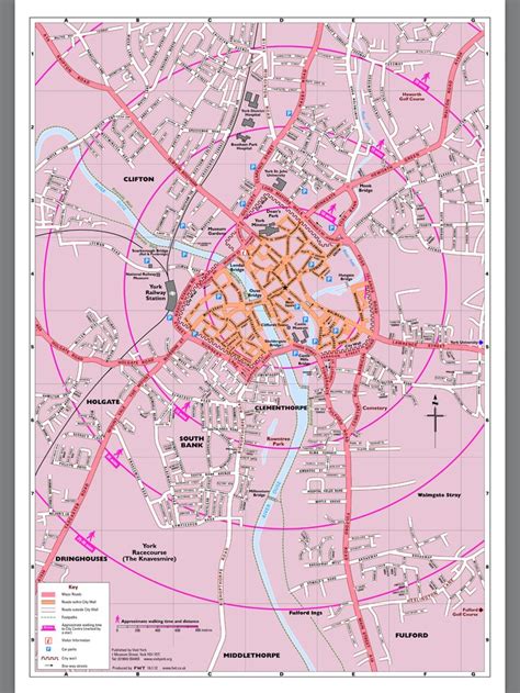 York City centre | York map, Map, York city centre