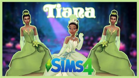 ♦ The Sims 4 Create A Sim Tiana ♦ Blueegames ♦ Youtube