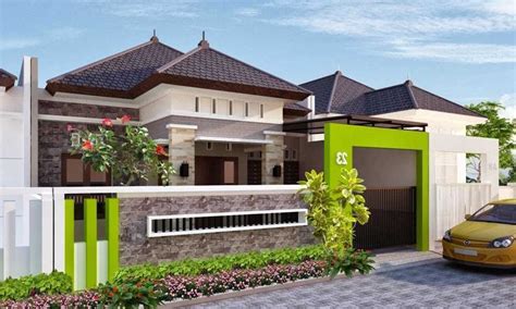 Warna Rumah Keren di 2020 | Rumah hijau, Rumah, Arsitektur rumah