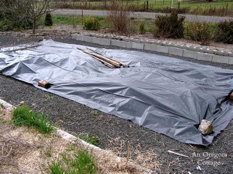 I would line the inside with plastic sheeting or tarp first before filling which will make it last a lot longer. Vegetable Garden Design for Easy Care {or The Lazy ...