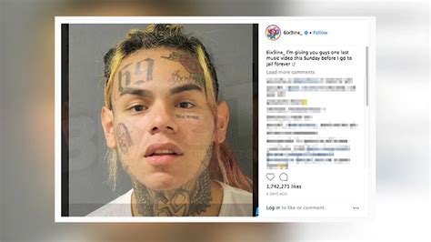 tekashi 6ix9ine attorney says rapper completely innocent of racketeering weapons charges